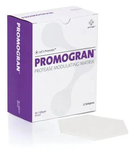 JNJ M772123 BX/10 PROMOGRAN® PROTEASE MODULATING MATRIX 123CM2