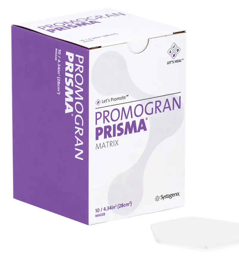 JNJ PS2028 BX/10 PROMOGRAN PRISMA® WOUND BALANCING MATRIX 28CM2