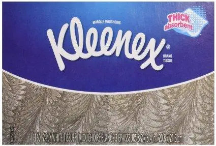 KC 21400 (CS/36) BOX/100 KLEENEX, 2 PLY, WHITE