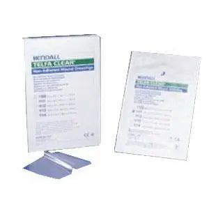 KND 1111 (CS2) BX/25 (2/PKG) TELFA CLEAR DRESSING, 4IN X 5IN, STERILE
