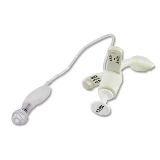 KND 50PDL EA/1 SHILEY LONG PEDIATRIC TRACH TUBE, SIZE 5, 50MML X 5MM I.D X 7 1/10MM O.D