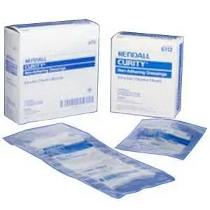 KND 6112 BX/50 CURITY OIL EMULSION DRESSING - 3" X 3