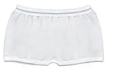 KND 708A CS/10BG (5EA/BG) WINGS INCONTINENCE KNIT PANTS, WHITE, 4XL, 52" - 77"