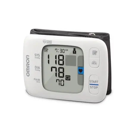 MAR BP4350 EA/1 OMRON GOLD WIRELESS WRIST BP MONITOR W/ BLUETOOTH (5.3 x 8.5") 3.2oz 2xAAA BATTERIES