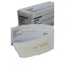MDL NON250114 BX/300 CURAD STERILE MEDI-STRIPS WOUND CLOSURE, 1/4IN X 1 1/2IN (6 STRIPS PER PACK)