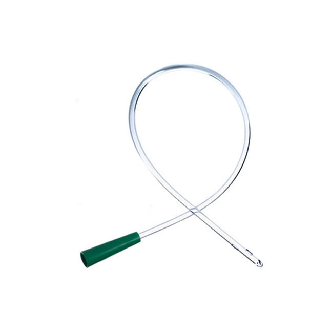 MEDRX 60-5012 BX/100 CLEAR PLASTIC URETHRAL INTERMITTENT CATHETER 12FR 16IN W/CONNECTOR 2 EYES