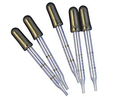 MED DROP2 2/PKG GLASS MEDICINE DROPPER