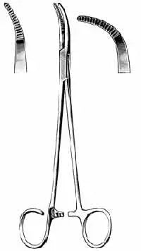 MIL 22-660 EA/1 HEMOSTAT SCHNIDT FORCEP, 7 1/2IN, SLIGHT CURVE