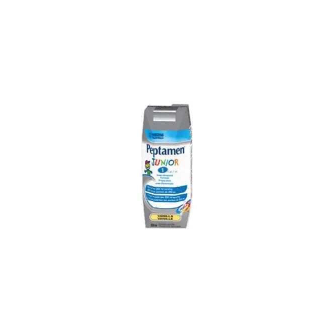 NES 12142282 CS/24 JUNIOR PEPTAMEN VANILLA, 250ML, COMPLETE NUTRITION FOR CHILDREN