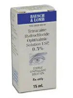 OC 90805 PKG/20 MINIMS TETRACAINE HYDROCHLORIDE 0.5% EYE DROP SOLUTION 15ml