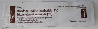 PDI S42050 BX/50 PVP POVIDONE-IODINE SWABSTICKS