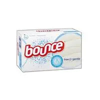 PG 37000340874 CS/9 (BX/80) BOUNCE GENTLE DRYER SHEET