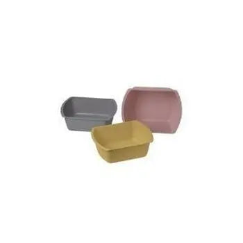 PPI H36210 EA/1 PLASTIC RECTANGULAR WASH BASIN. DUSTY ROSE. 7.QT.