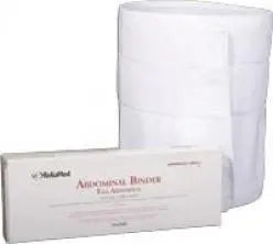 REL B811 EA/1 RELIAMED 4-PANEL ABDOMINAL BINDER W/ ADJUSTABLE VELCRO, 12IN WIDTH, FITS WAIST 46IN - 62IN
