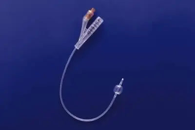 RUS 170003100 BX/10 100% SILICONE 2-WAY FOLEY CATHETER, SIZE 10FR 3CC