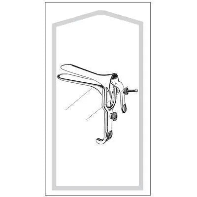 SKL 96-2604 CS/50 VAGINAL SPECULUM STERILE, MEDIUM