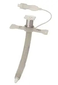 SM 75FHXL60 EA/1 BIVONA MID-RANGE AIRE-CUF FIXED NECK FLANGE HYPERFLEX EXTRA LENGTH TRACH TUBE, 100MM LENGTH, 6MM I.D X 9.5MM O.D