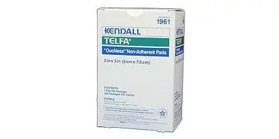 SOU 21326 BX/100 TELFA PADS, 3" X 4".