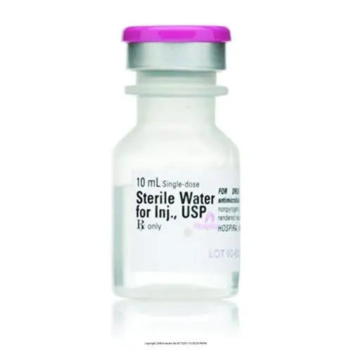 SOU 954469N BX/25 STERILE WATER SOLUTION, INJECTABLE, 10ML FLIPTOP VIAL
