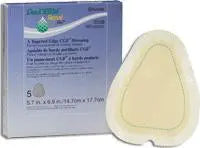 SQU 410510 BX/5 DUODERM SIGNAL DRESSING, 4.5" X 7.5", OVAL/BX