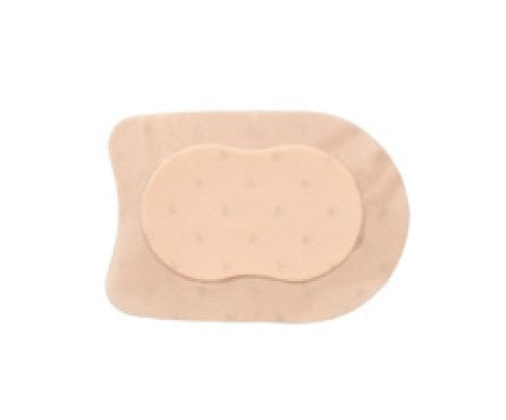 Bx/5 Aquacel Ag Foam Adhesive Heel Dressing 19.8cm X 14cm