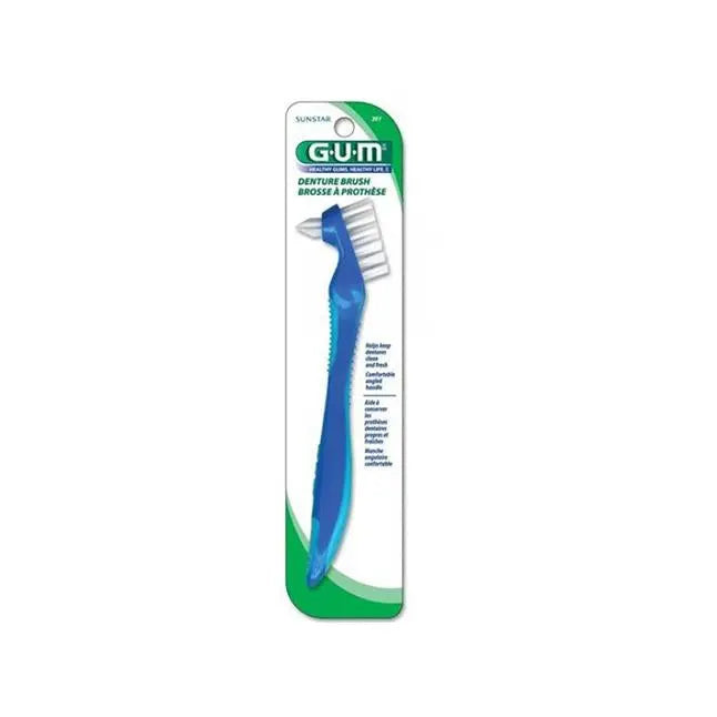 SUN 201 EA/1 GUM DENTURE BRUSH, REMOVABLE DENTURE