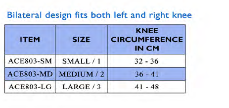 Orliman Actius Elastic Knee Support w/ Stabilizers