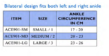 Orliman Actius Elastic Ankle Support