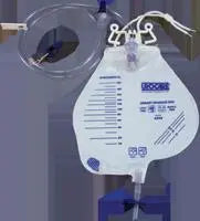 URO 4200 EA/1 DISPOSIBLE NIGHT DRAIN BAG W/ 50IN TUBING, SIZE LARGE 2000ML