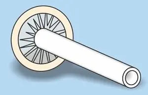 URO 510435 BX/50 URO-CON TEXAS STYLE CATHETER, 4",TUBE, 35MM DIAMETER, SIZE LARGE.