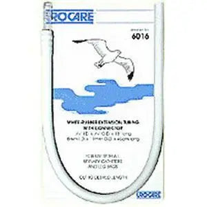 URO 6020 EA/1 CLEAR VINYL TUBING WITH CONNECTOR, SIZE 18IN LENGTH
