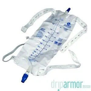 URO 8509 EA/1 REUSABLE URINARY LEG BAG, ANTI REFLUX VALVE SIZE 9 OZ (SMALL)