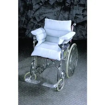 VALVM6620 EA/1 COMFORT PLUS WHEELCHAIR LINER, WASHABLE, REVERSIBLE, GRAY/NAVY (NON-RETURNABLE)