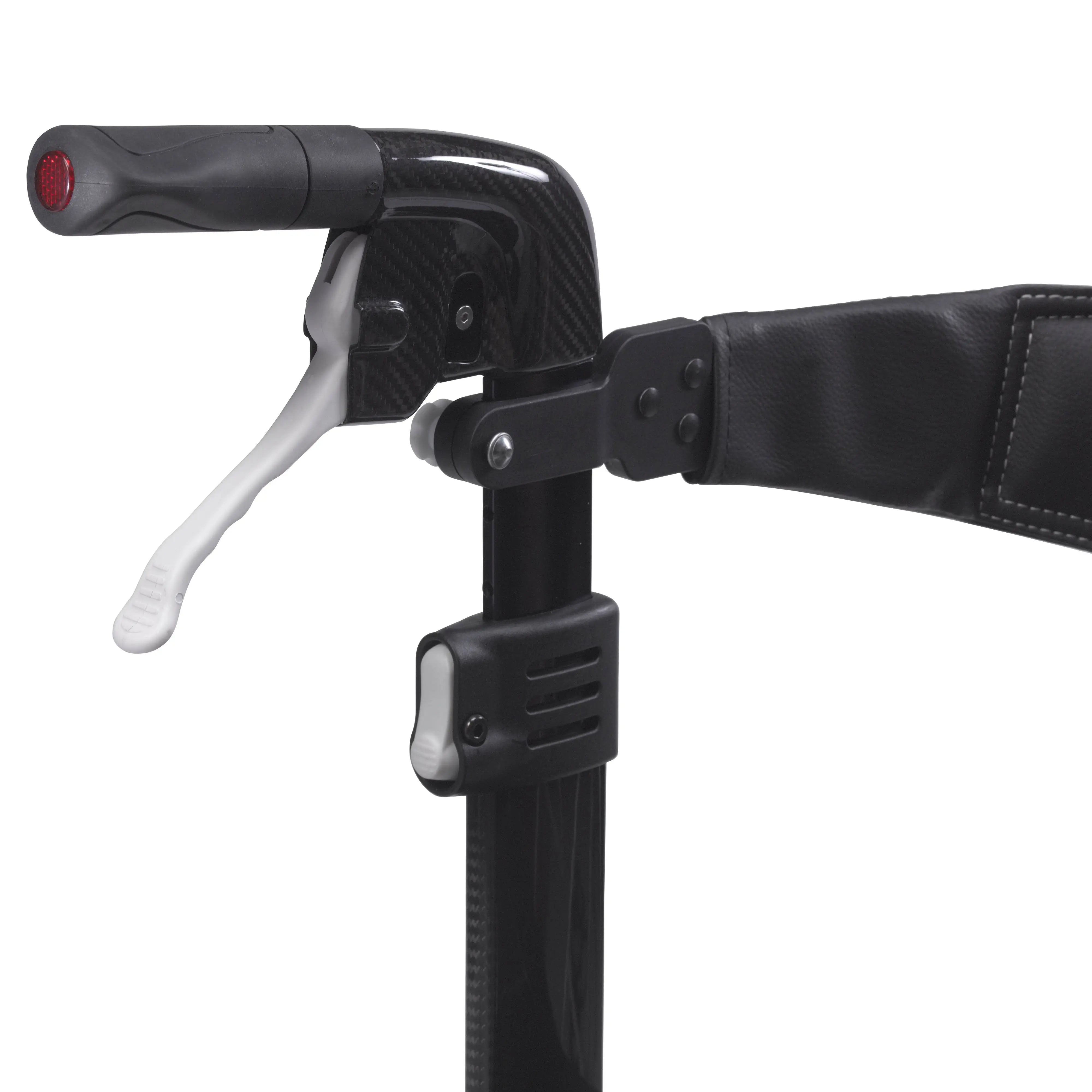 Nitro Elite CF Carbon Fiber Rollator Rolling Walker, Black - Home Health Store Inc