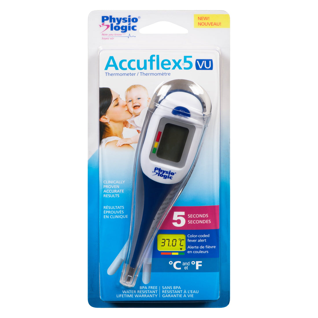 Physio Logic Accuflex5Vu Thermometer