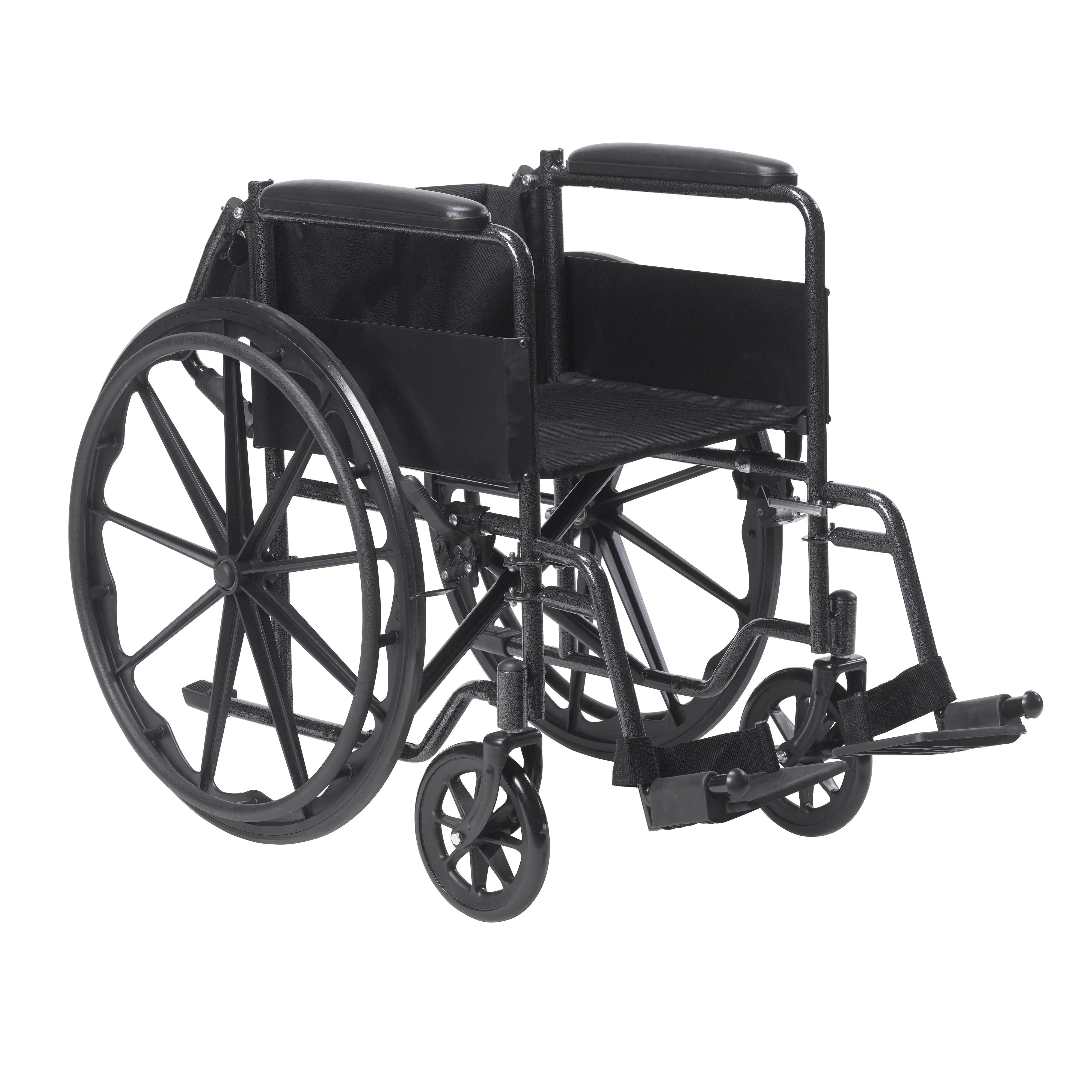 Silver Sport 1 Wheelchair with Full Arms and Swing away Removable Footrest - Home Health Store Inc