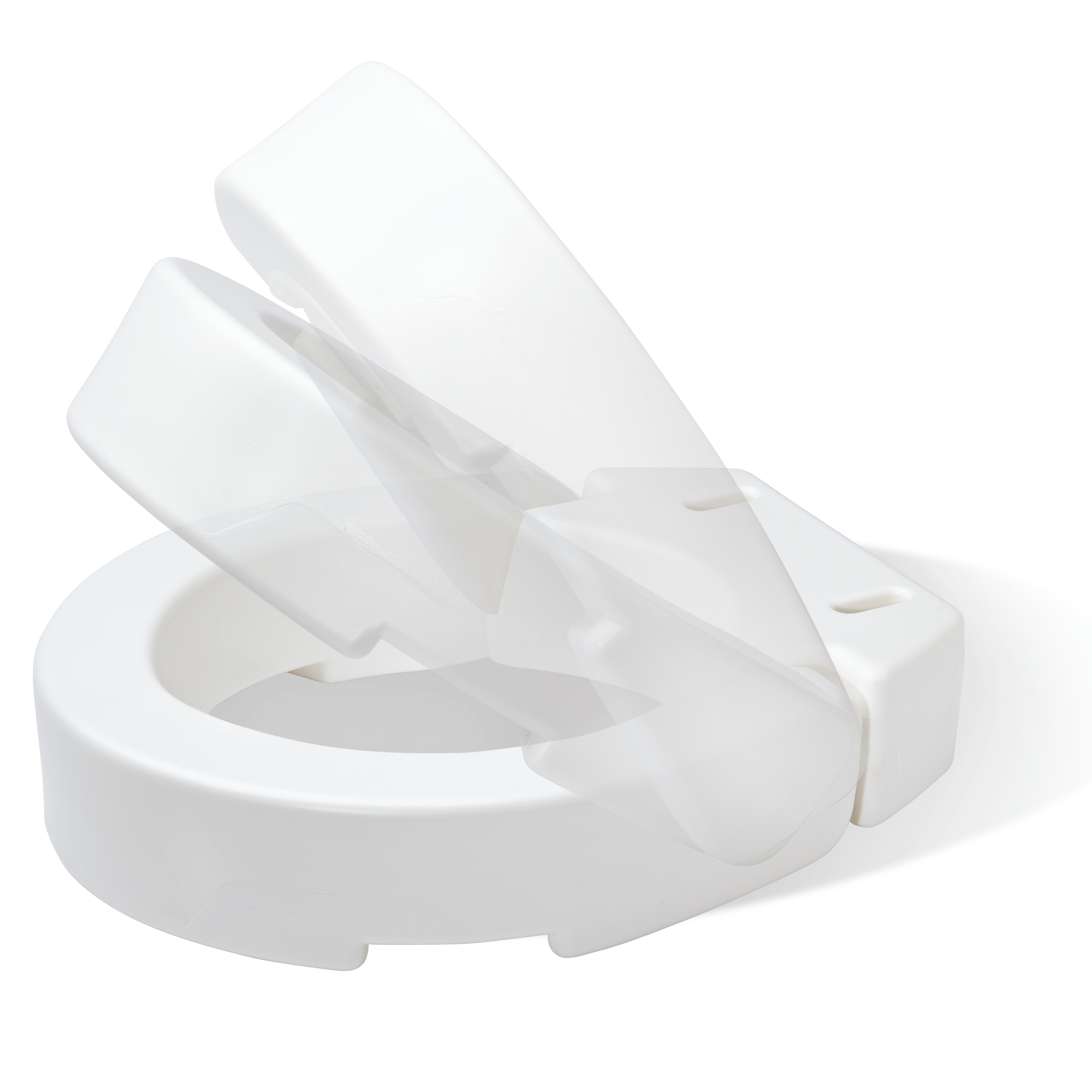 Carex Flip Up Raised Toilet Seat