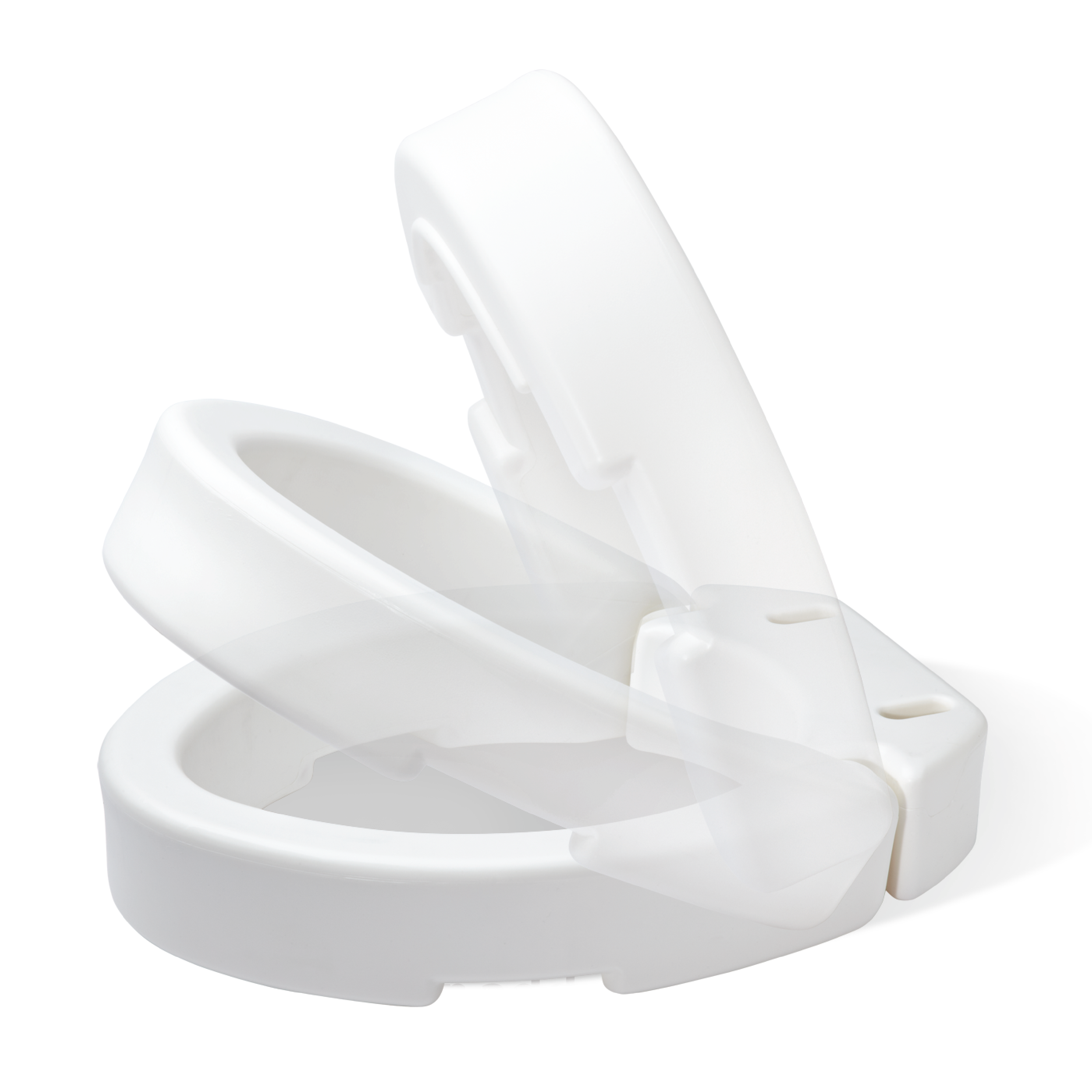 Carex Flip Up Raised Toilet Seat