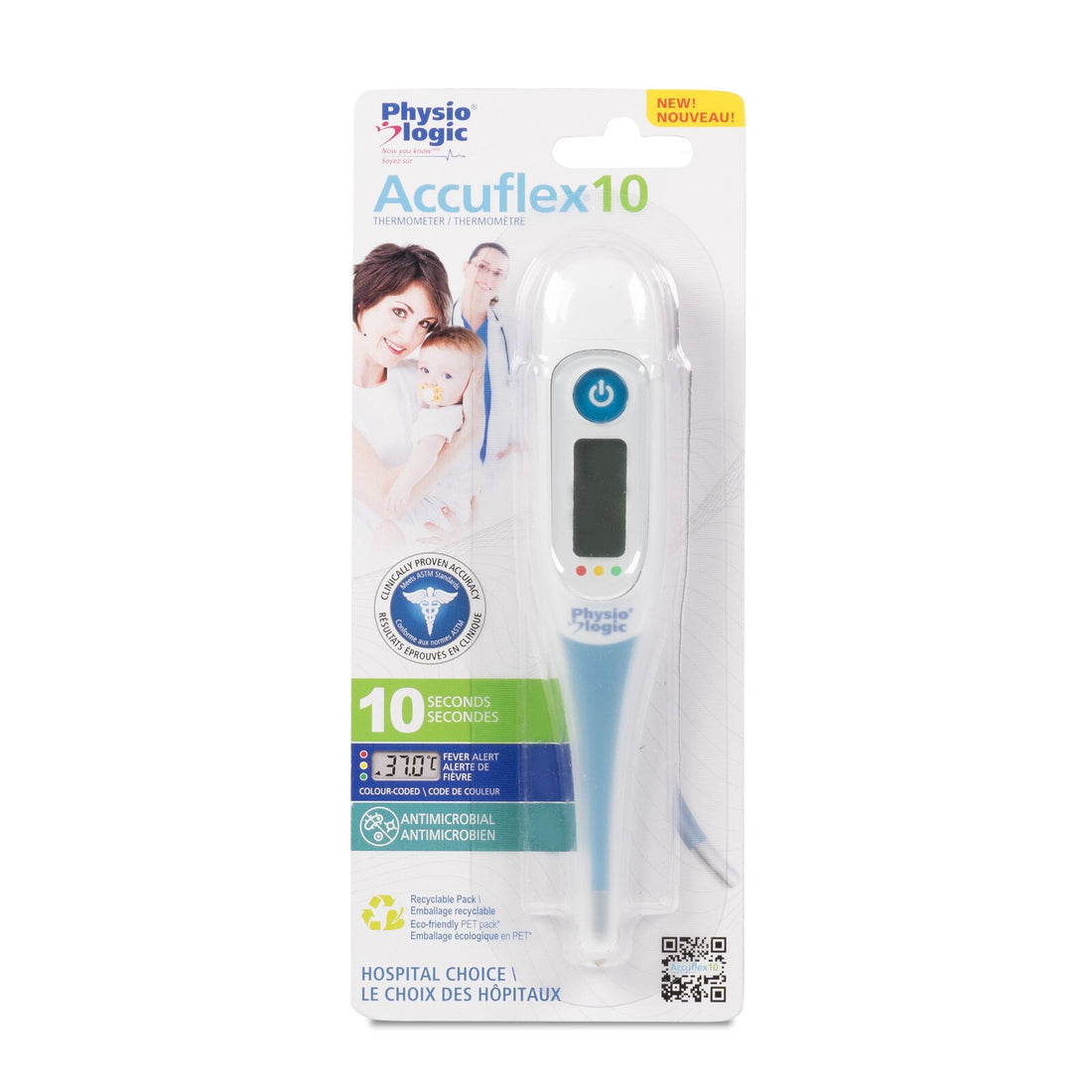 Physio Logic Accuflex10 Flexible Digital Thermometer
