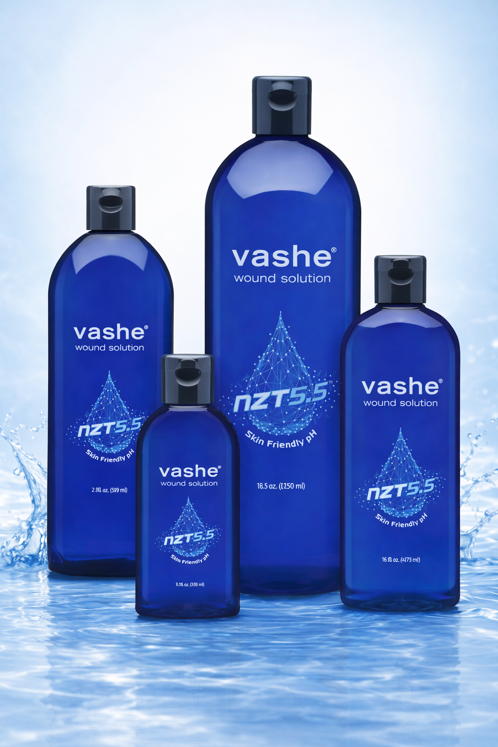 Vashe Wound Solution Bottle