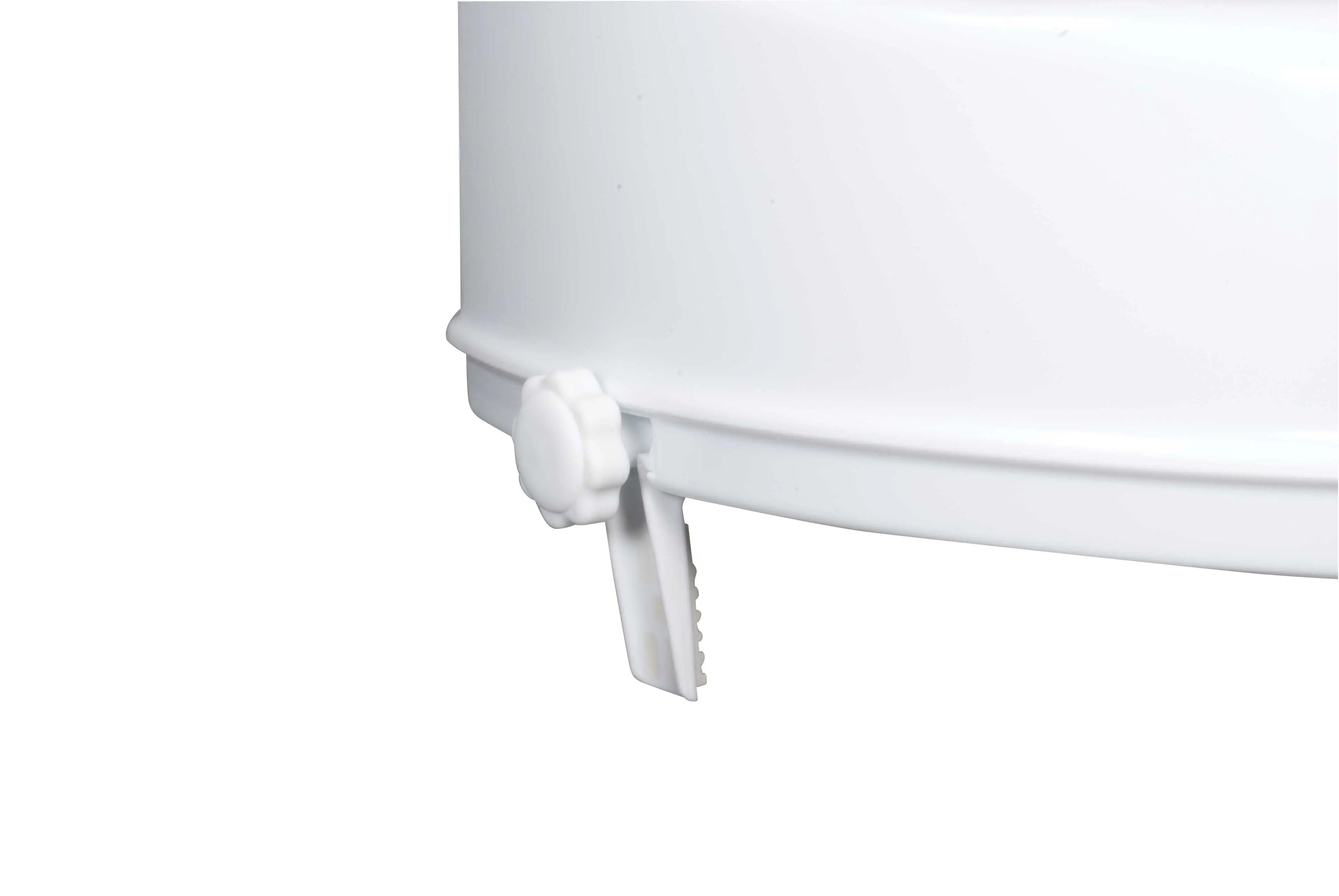 Raised Toilet Seat with Lock and Lid, Standard Seat - Home Health Store Inc