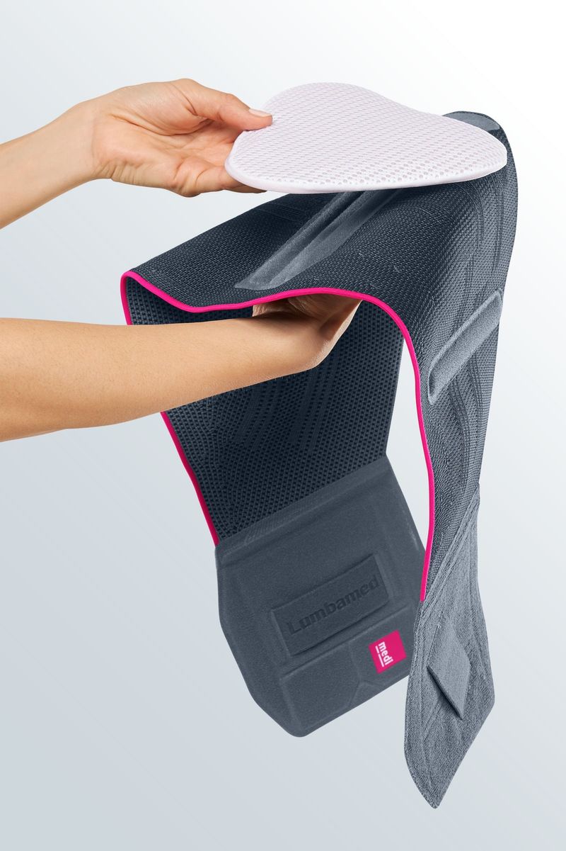 Lumbamed Plus Lumbar Brace with Massage Pad