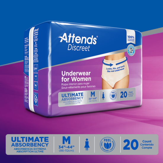 Attends Sous-vêtements discrets pour femme Taille M