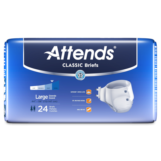 Attends Classic Briefs, Large