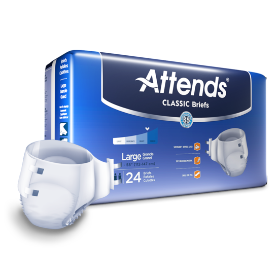 Attends Classic Briefs, Large