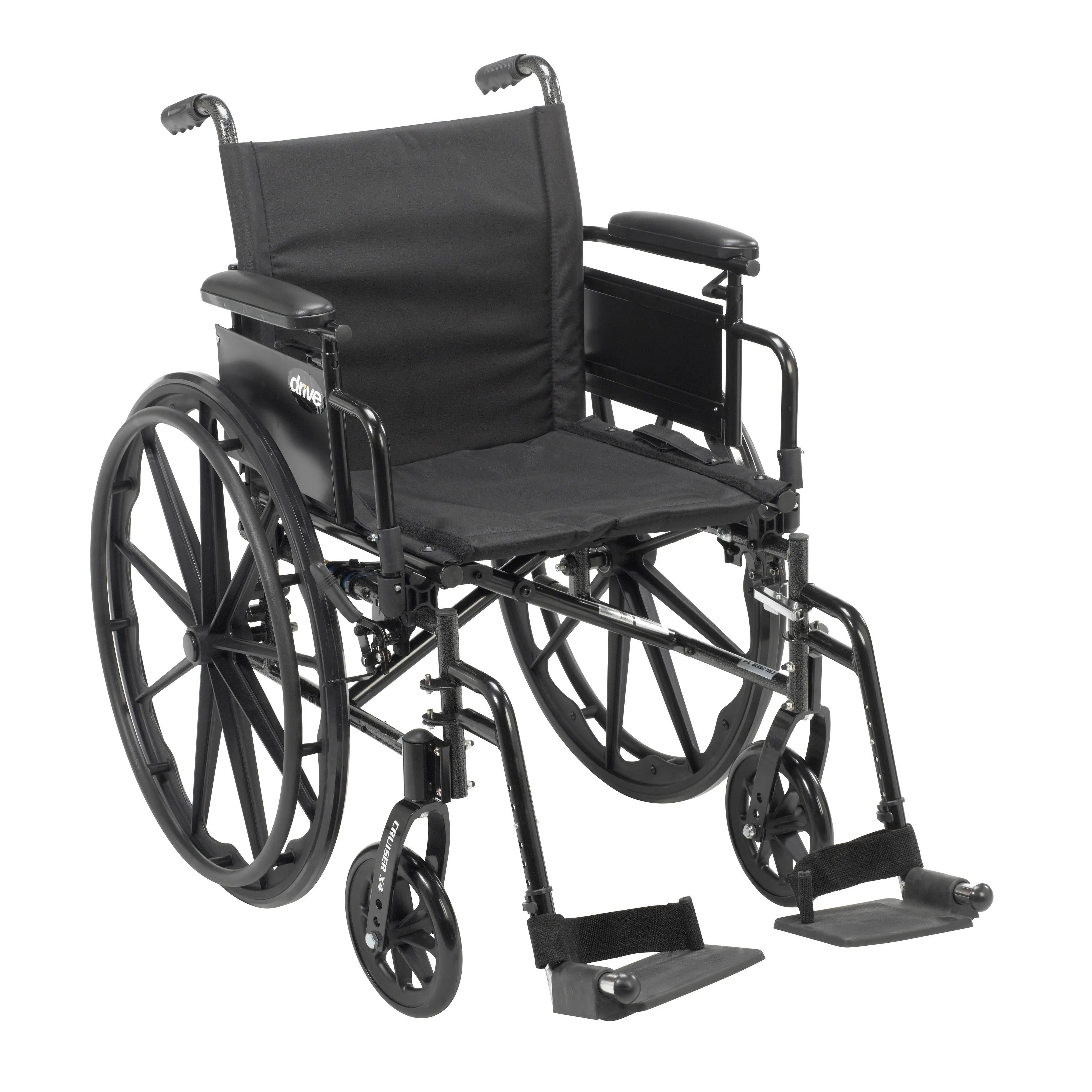 Cruiser X4 Lightweight Dual Axle Wheelchair with Adjustable Detatchable Arms - Home Health Store Inc