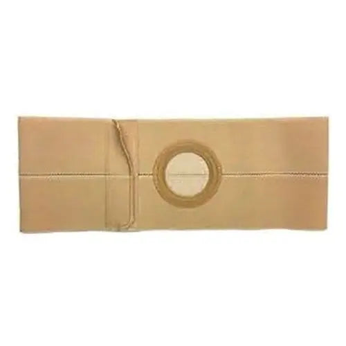 Nu-Form Regular Elastic 5" Support Belt Md (32-36") 2 1/4" Centered Opening, Beige (Non-Returnable) - Ea/1 - Home Health Store Inc