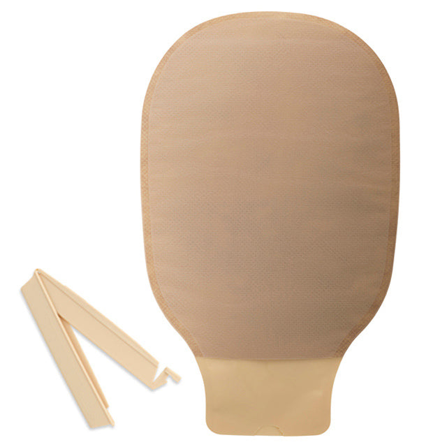 New Image Two-Piece Drainable Mini Pouch, Beige 9" (23cm) - Box of 10