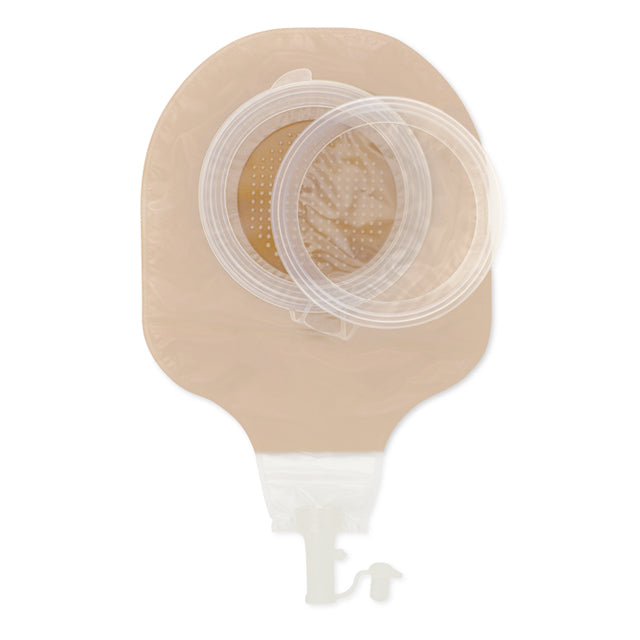 Premier One-Piece High Output Pouch, Pre-Cut Stoma Opening up to 4-1/3" (110mm), Ultra-Clear 12" (30cm) - Box of 10