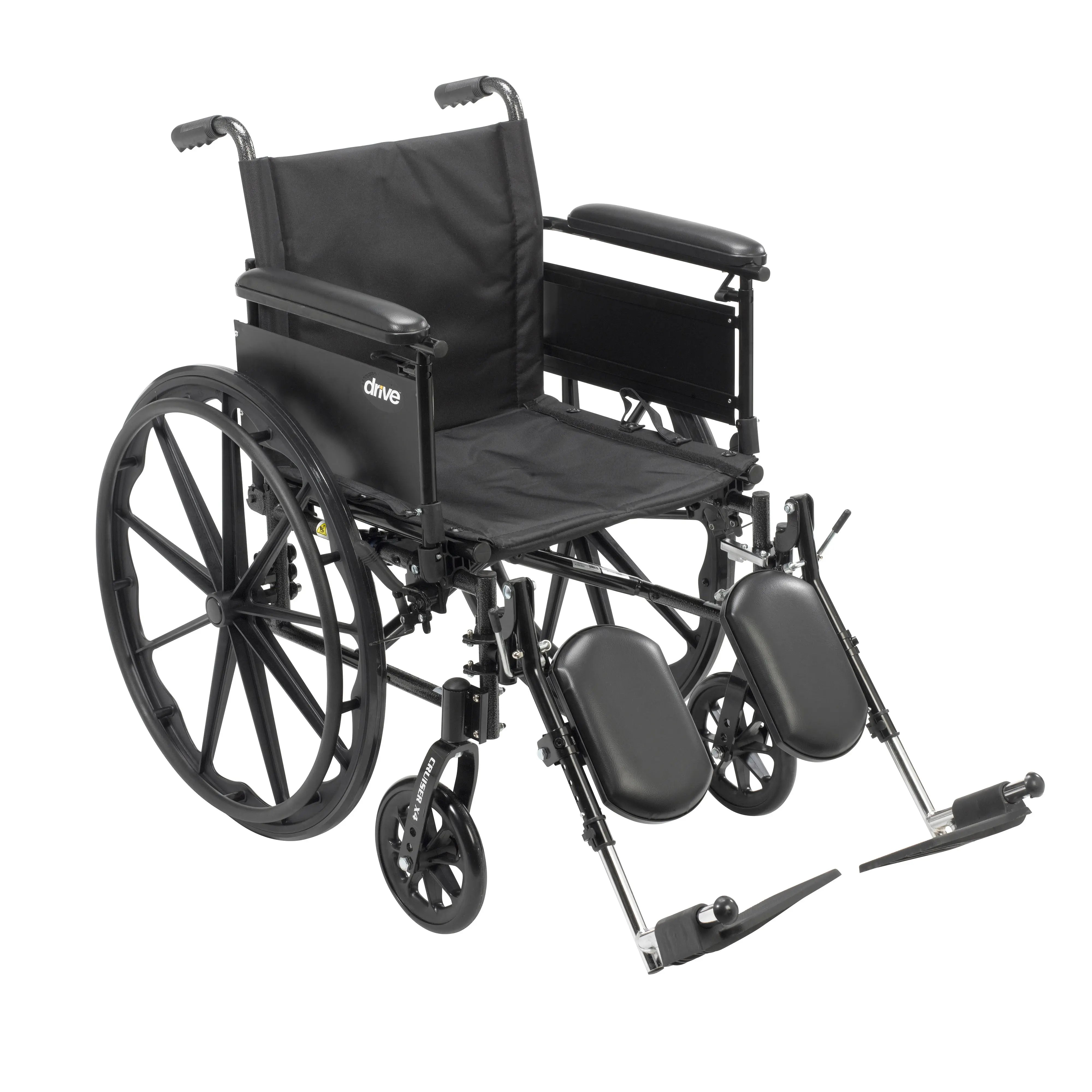 Cruiser X4 Lightweight Dual Axle Wheelchair with Adjustable Detatchable Arms - Home Health Store Inc